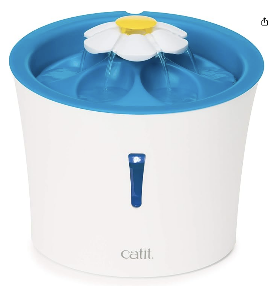 Catit Flower Fountain — 3L Cat Water Fountain