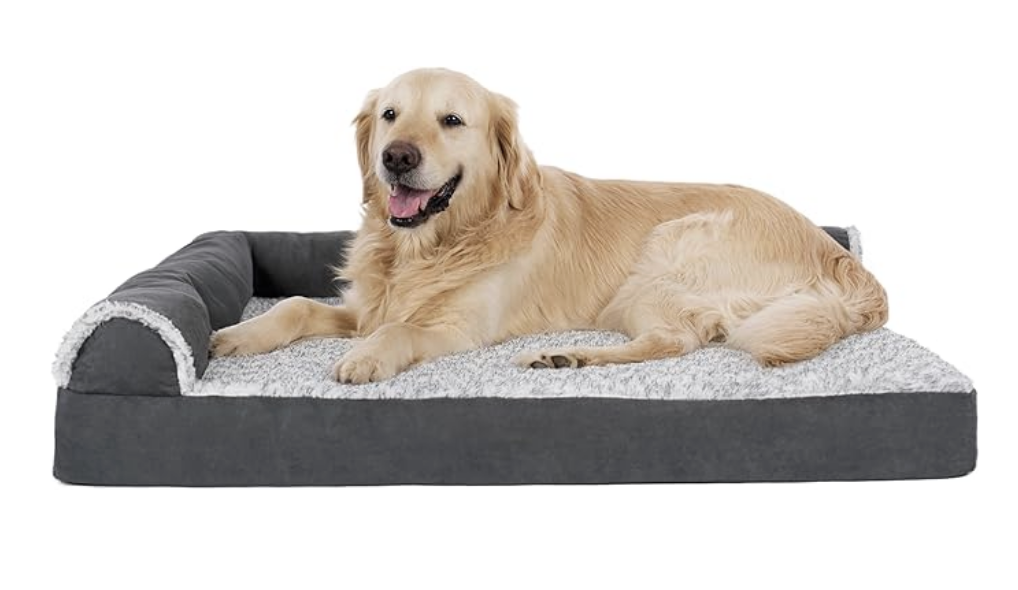 Furhaven Orthopedic Sofa-Style Dog Bed